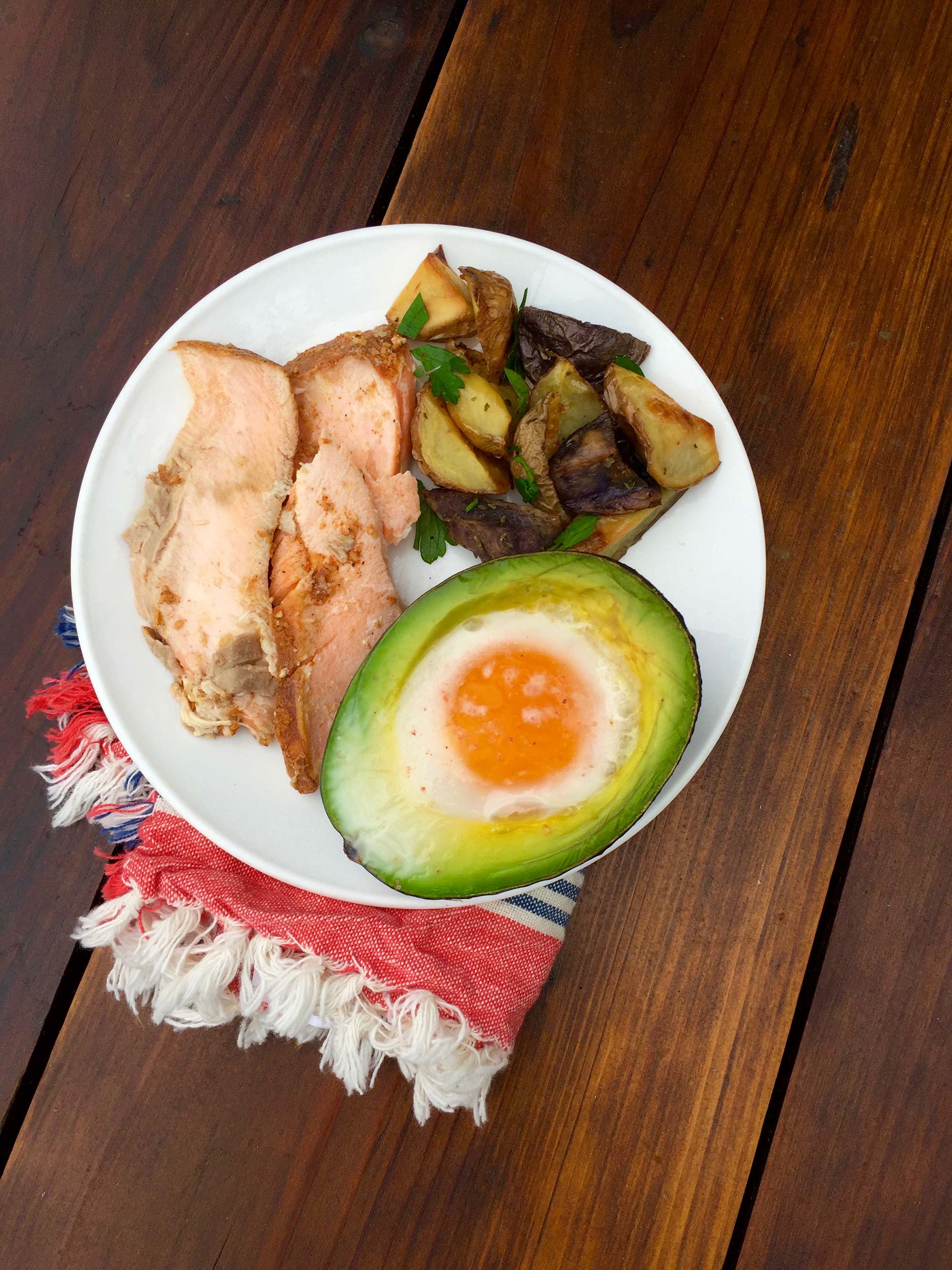 Baked Egg in an Avocado Boat